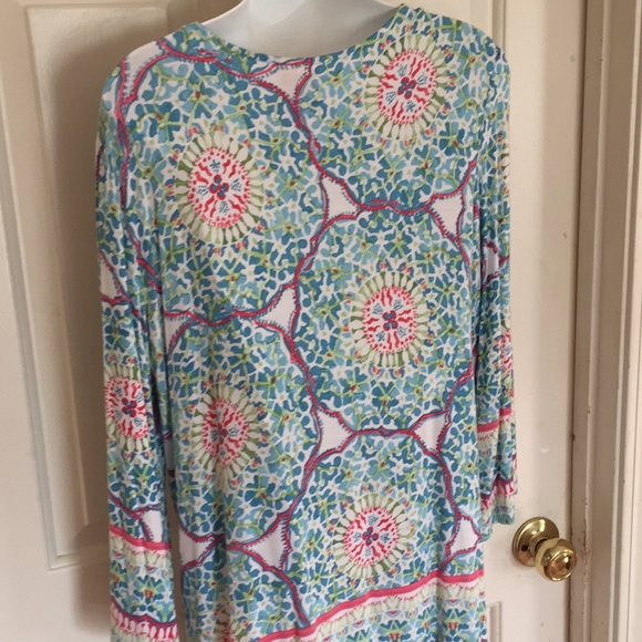 Ruby Rd. Colorful Tunic Top - Picture 4 of 6
